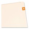 Smead Yearly End Tab File Folder Labels, 24, 0.5 x 1, Orange, 250PK 67924